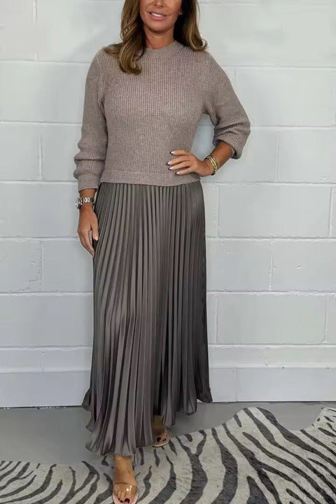 Jumper-skirt dress