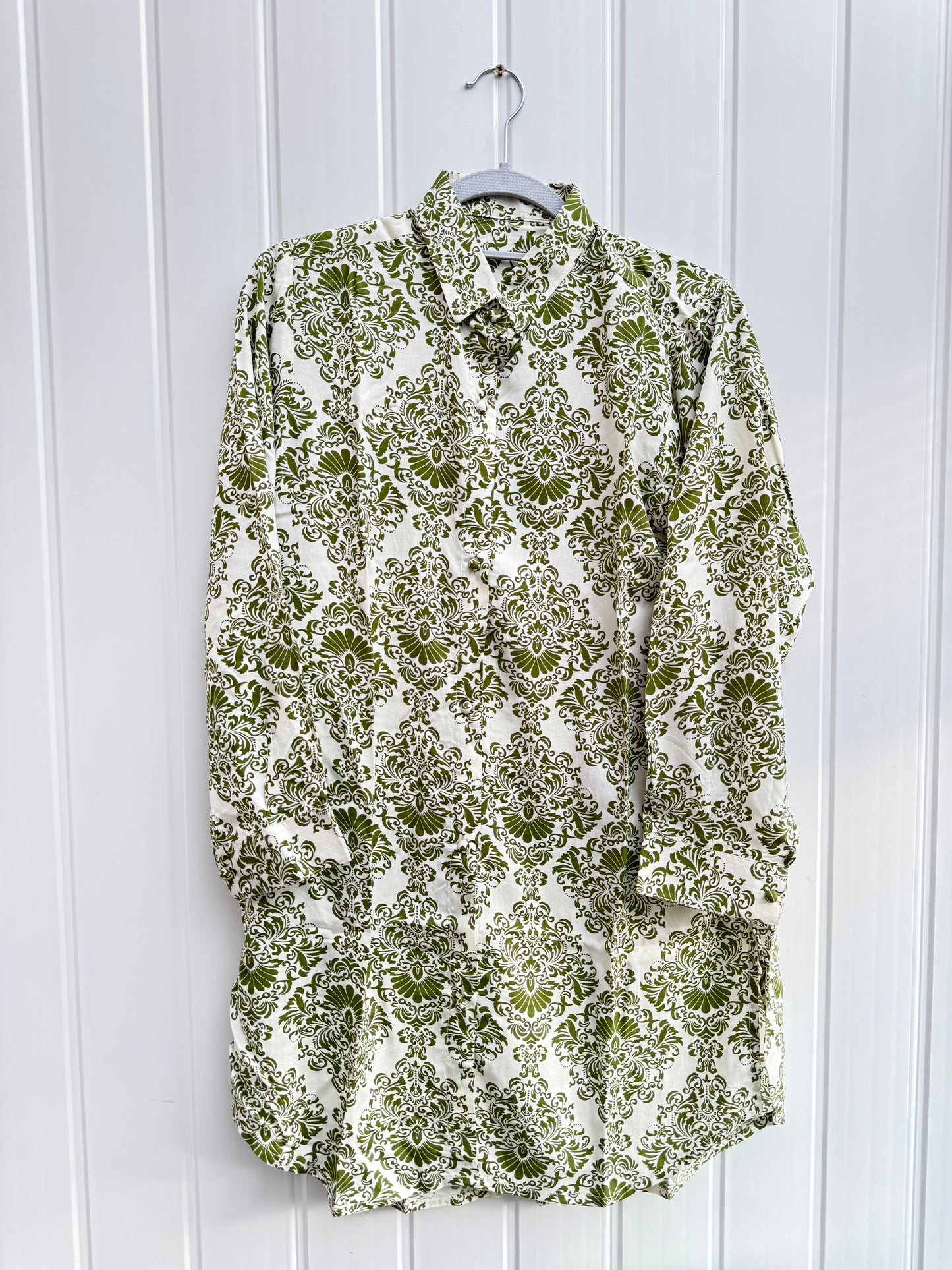 Olive damask coord set