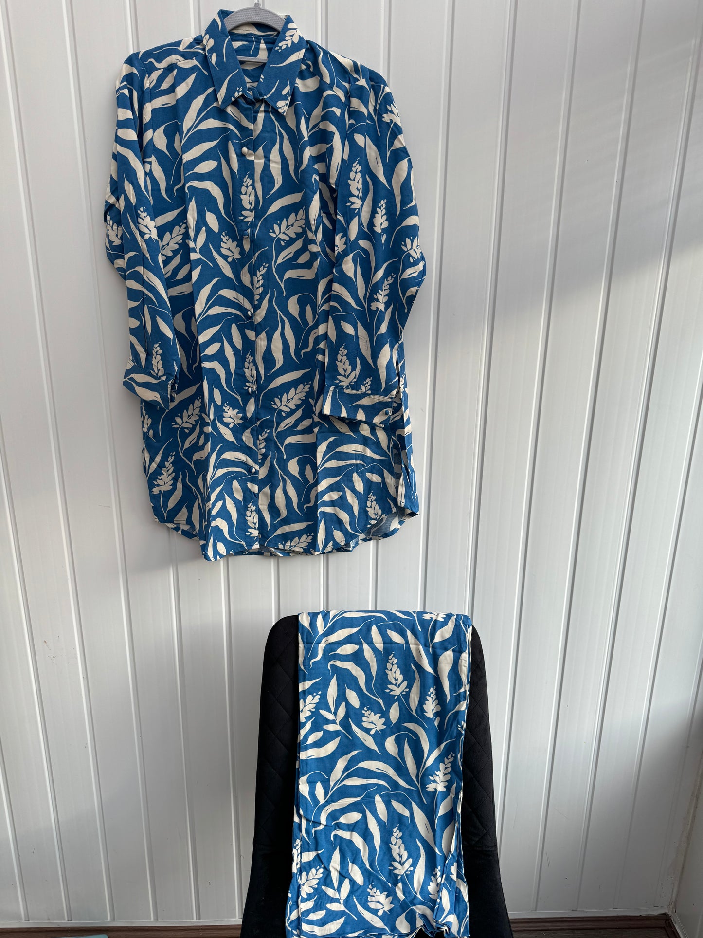 Sapphire floral coord set