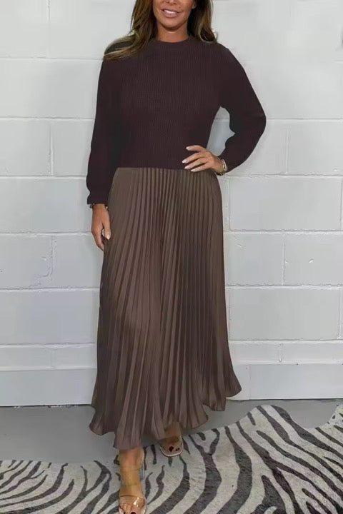 Jumper-skirt dress